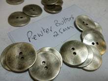 Load image into Gallery viewer, Pewter Buttons.