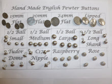 Load image into Gallery viewer, Pewter Buttons.