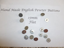 Load image into Gallery viewer, Pewter Buttons.