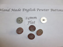 Load image into Gallery viewer, Pewter Buttons.