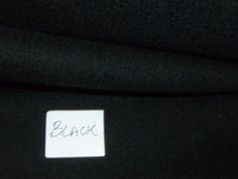 Load image into Gallery viewer, Very Heavy Duty Black Melton Wool Fabric
