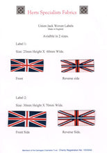 Load image into Gallery viewer, Union Jack Label