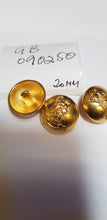 Load image into Gallery viewer, Gold Military Buttons  (090250)
