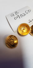 Load image into Gallery viewer, Gold Military Buttons  (090250)
