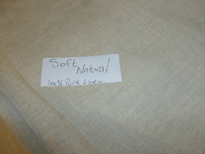 NEW STOCK OF 100% Pure IRISH Linen Fabric