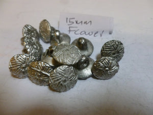 Pewter Buttons.