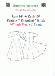 14th & 15th Century Kirtle " Greenland "