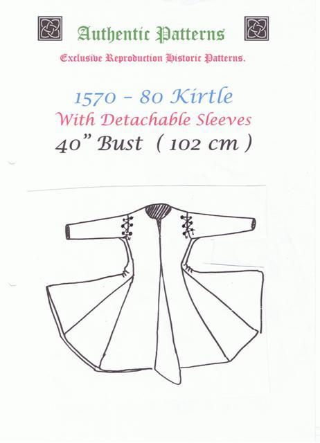 Kirtle 1570 - 80  40
