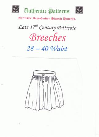 17th Century Petticote Breeches