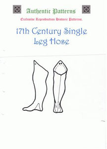 17th Century Single Leg Hose.