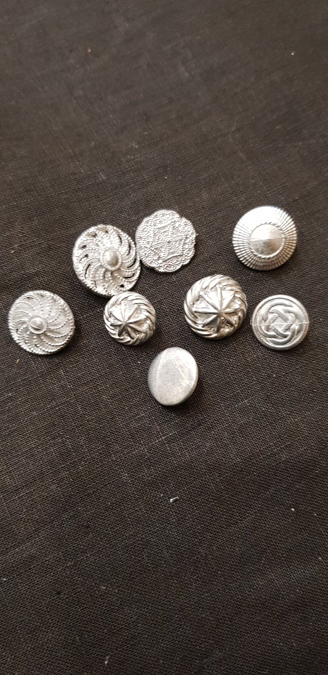 New Pewter Buttons