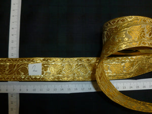 Variety of Gold Wire Braids.