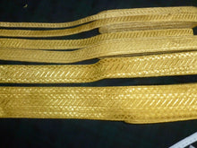 Load image into Gallery viewer, Authentic Military Braids in Gold.
