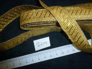 Authentic Military Braids in Gold.