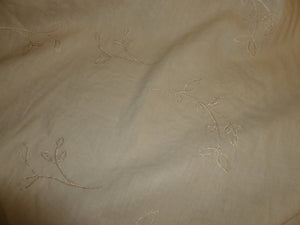 New Embroidered Linens.