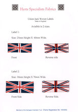 Load image into Gallery viewer, Union Jack Label
